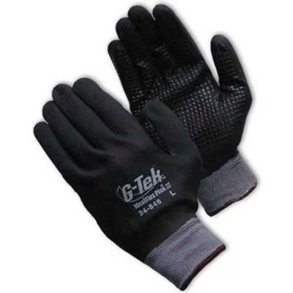 PIP MaxiFlex® Endurance„¢ Nitrile Coated Gloves, Black, 1 Dozen, S, Pip, Mfr#: 34-846/S